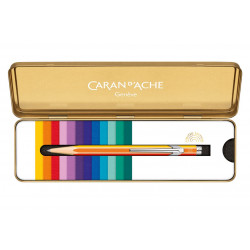 Stylo Bille Caran d'Ache® 849 "Colour Treasure" Arc-en-ciel Chaud