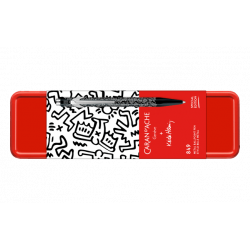 Stylo Bille Caran d'Ache® 849 KEITH HARING Noir - Édition Spéciale