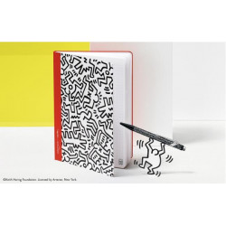 Stylo Bille Caran d'Ache® 849 KEITH HARING Noir - Édition Spéciale