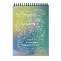 Duo Créatif Caran d'Ache® Crayon + Bloc coloriage - Édition Spéciale